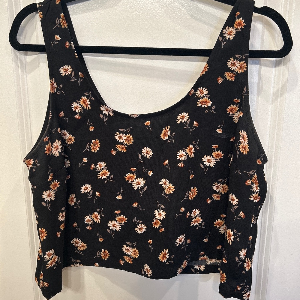 Floral Crop Top
